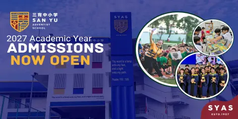 Admissions for Academic Year 2027 Now open